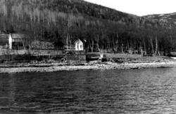 Eksempel på Norsk bosetting i Grunnfjordpollen, fotografert 