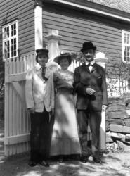 Vognparaden 21. mai 1978. Mikael Hopstock, Bjørg Disington o