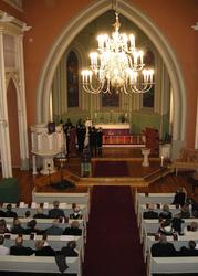 Første søndag i advent, åpning av kirkeåret. Sarpsborg kirke