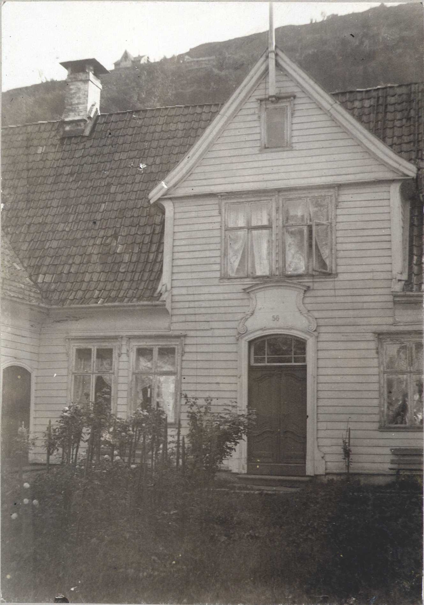 Trehus, Sander Kaas` stiftelse, Bergen, Hordaland.   