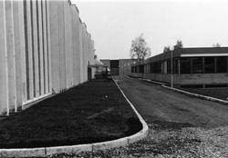 J. L. Tiedemanns Tobaksfabrik på Hovin i 1968. Fotografiet e