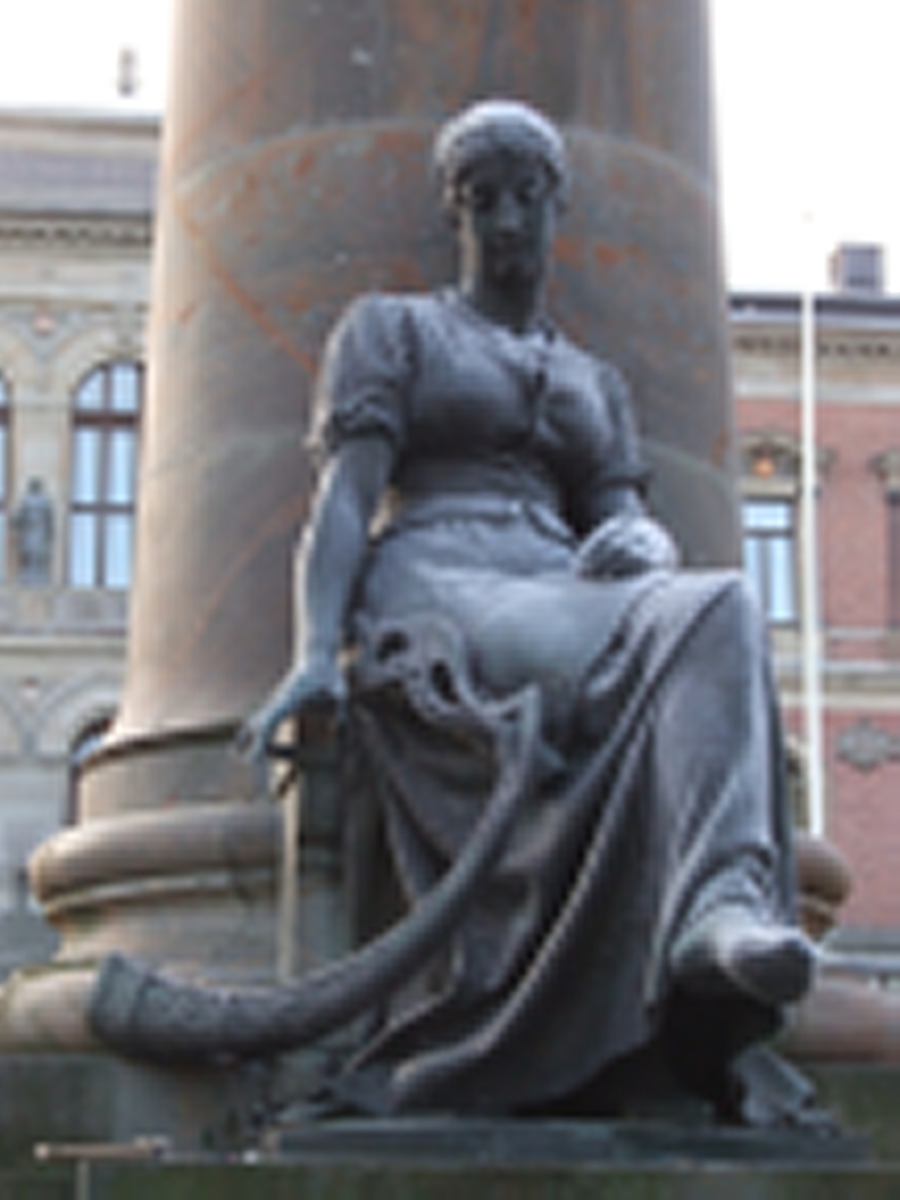 Staty, Universitetsparken, Uppsala 2008