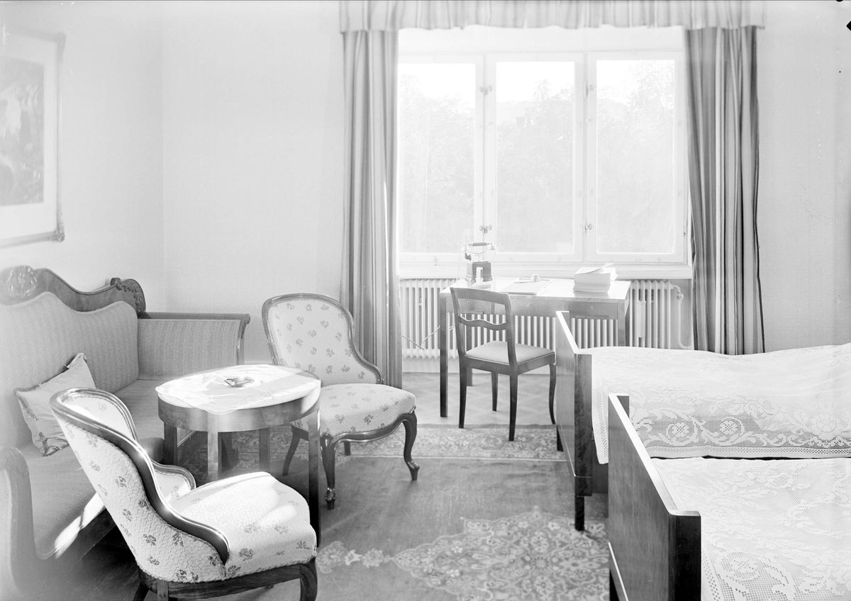 Hotellrum, Uppsala Gille, Fyristorg, Uppsala 1941
