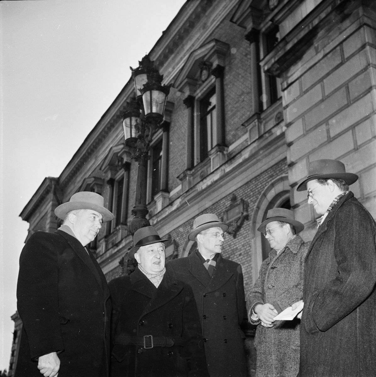 I.A.S.T.E. kongress, sannolikt Uppsala, 1954