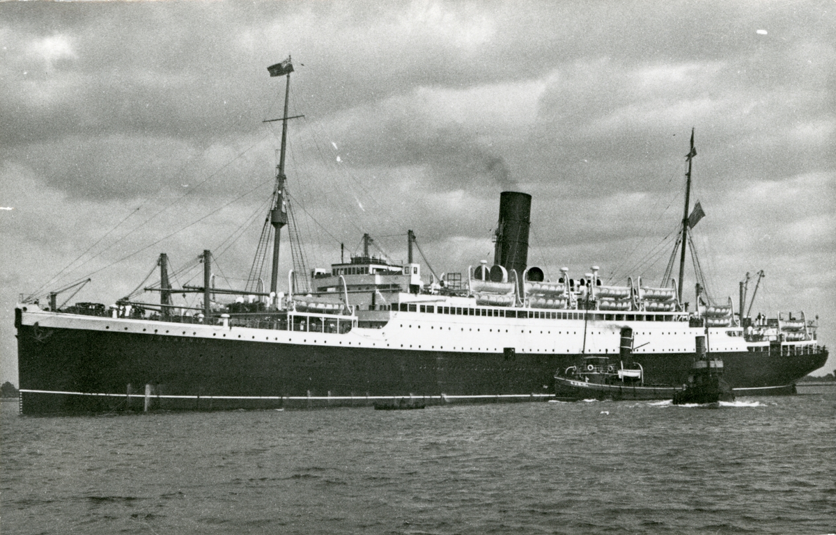 T/S Alaunia (b.1925, John Brown & Co. Ltd., Clydebank, Glasgow)