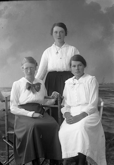 Enligt fotografens journal nr 3 1916-1917: "Asker, Hulda St. Askerön Här".