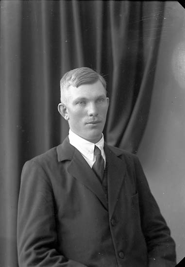 Enligt fotografens journal nr 3 1916-1917: "Svensson, John Bräcketorp, Spekeröd".