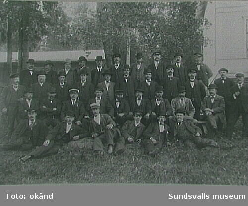 Möte i Svartvik, Njurunda, trol tidigt 1900-tal