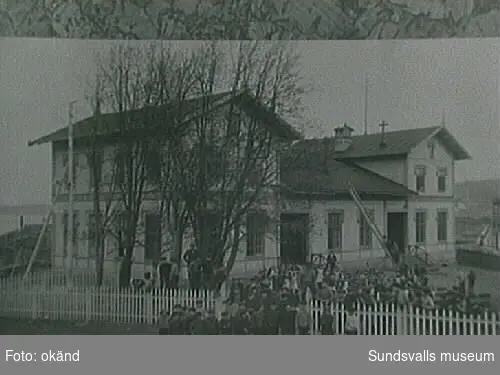 Gamla skolan i Svartvik.