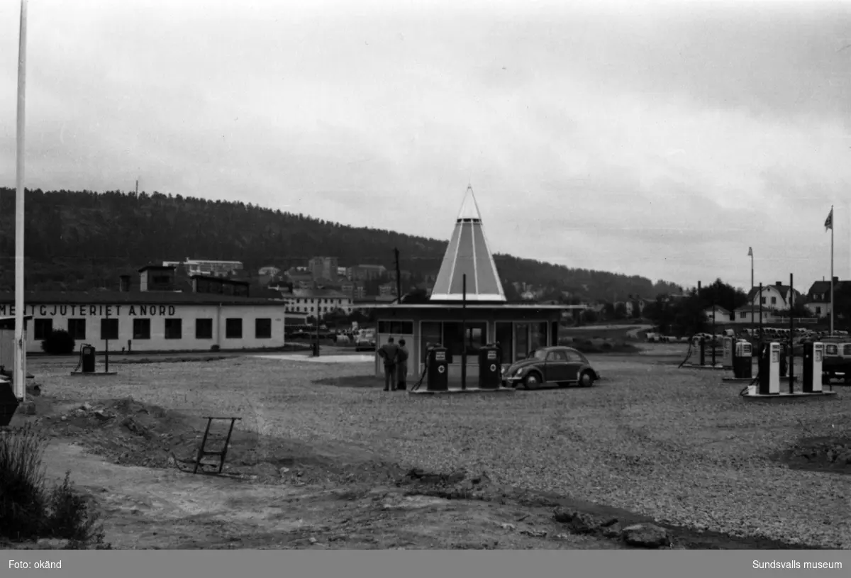 BP-stationen Sundsvall, Bultgatan, Riksv 14.