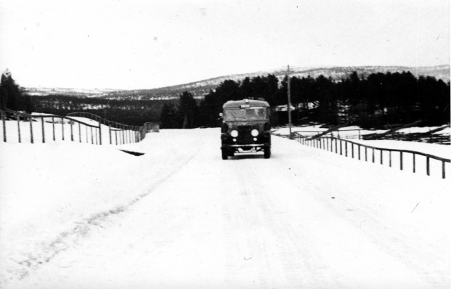 Linjerna Ånge - Röjan - Fjällnäs. Fjällnäs. In mot Härjedalens
ödevidder, 1939.