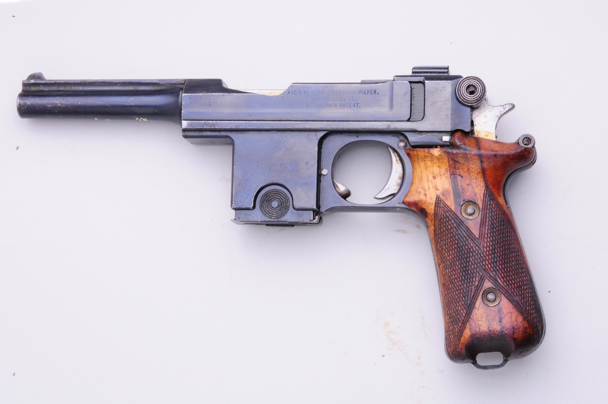 Pistol 9mm largo Bergman Bayard M1910