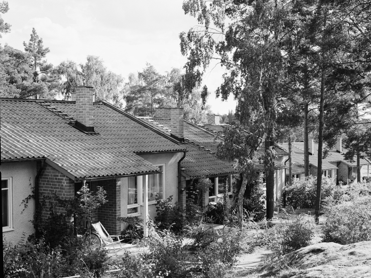 Skönstaholm
Radhusområde, trädgårdsfasad
Exteriör