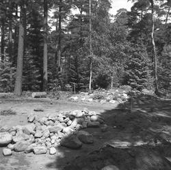 Utgraving (?) i Kullås, Sarpsborg, ca. 1950.