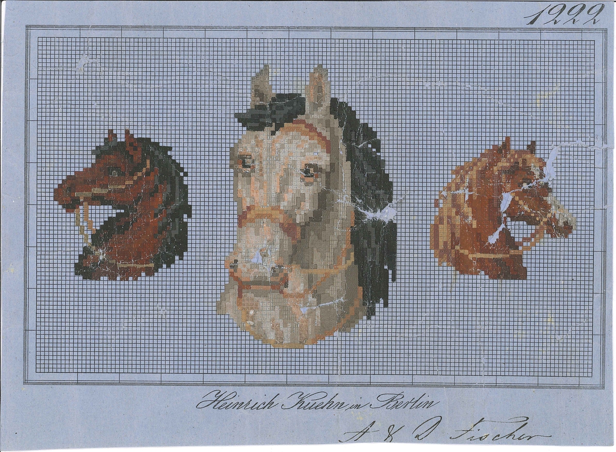 Tre hestehovud