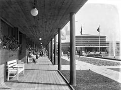 utstilling, Østfoldutstillingen, eksteriør, park, fontene,Ø