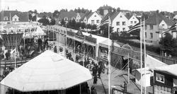 utstilling, Østfoldutstillingen, tivoli, karusell,Østfoldut