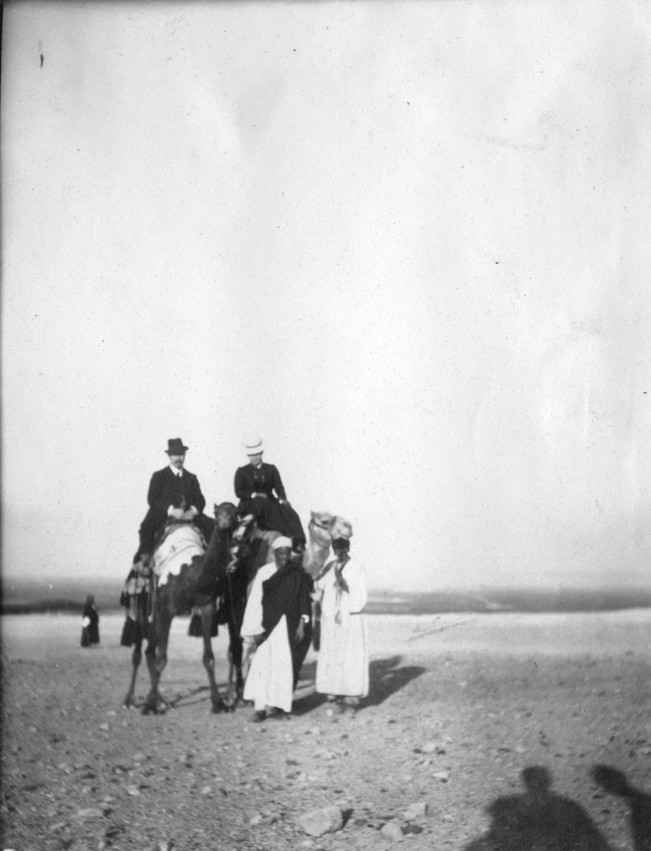 Tur til Egypt/ Tunisia. Jonny og Bonny Wiborg ? 1902 - 1907?