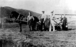 Fra venstre: Halvert Øian, Borghild Opland Lindseth, Håkon O