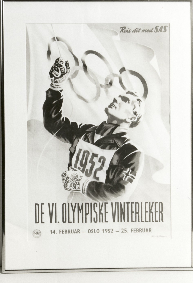flaggheisende nordmann, olympiaflagg