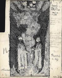 Illustrasjon til "Olav den Helliges Saga", Snorre Sturlason,