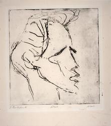 Selvportrett [Prøvetrykk]