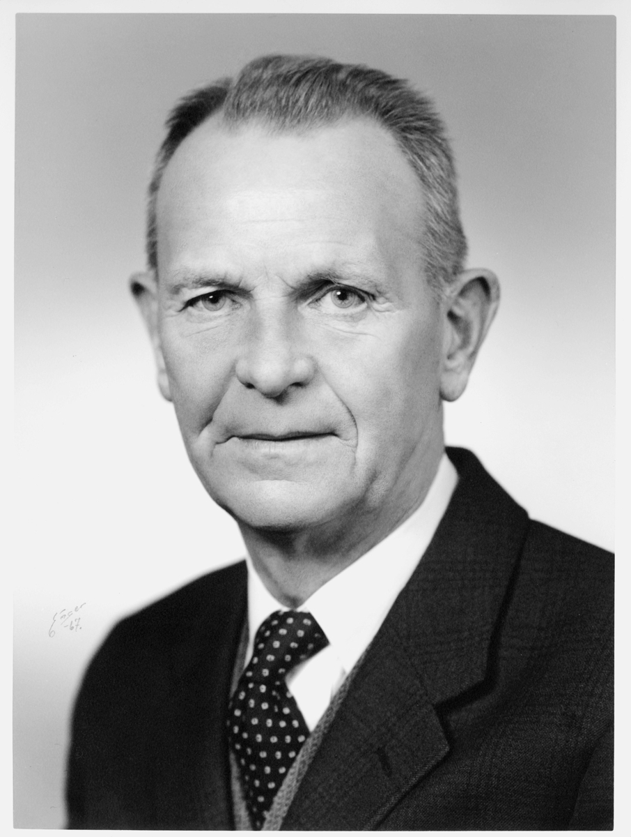 postmester, Carlsen Oscar Thorbjørn, portrett