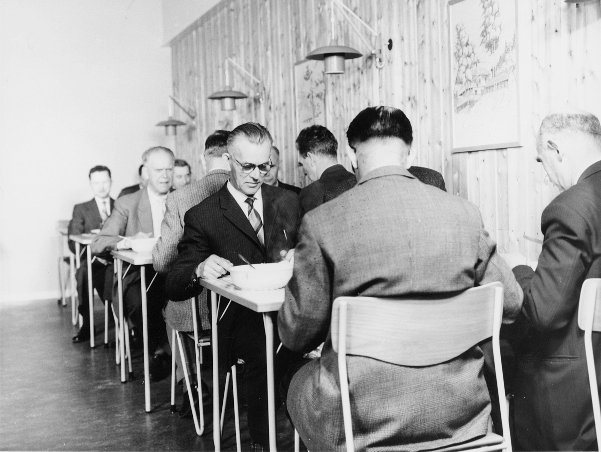 kurs, Skiphelle,  menn, administrasjonskurs 1962, pising