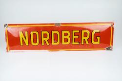 Postmuseet, gjenstander, skilt, stedskilt, stedsnavn, Nordbe