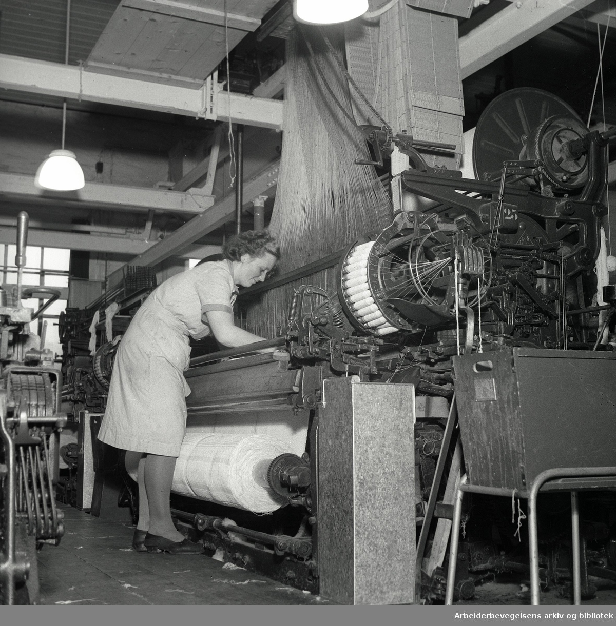 Frysja Ullvarefabrikk,.desember 1948