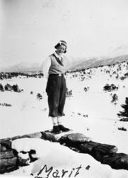 på påsketur på Rødfjellet i 1934.