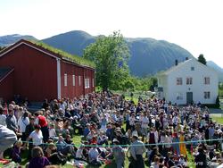 Kongebesøk i Nesset og Eidsvåg