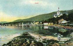 Molde by sett fra øst.