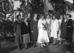 Bryllupet til Anna Nilsdatter Bårdnes f.1902, Vestnes og Ola