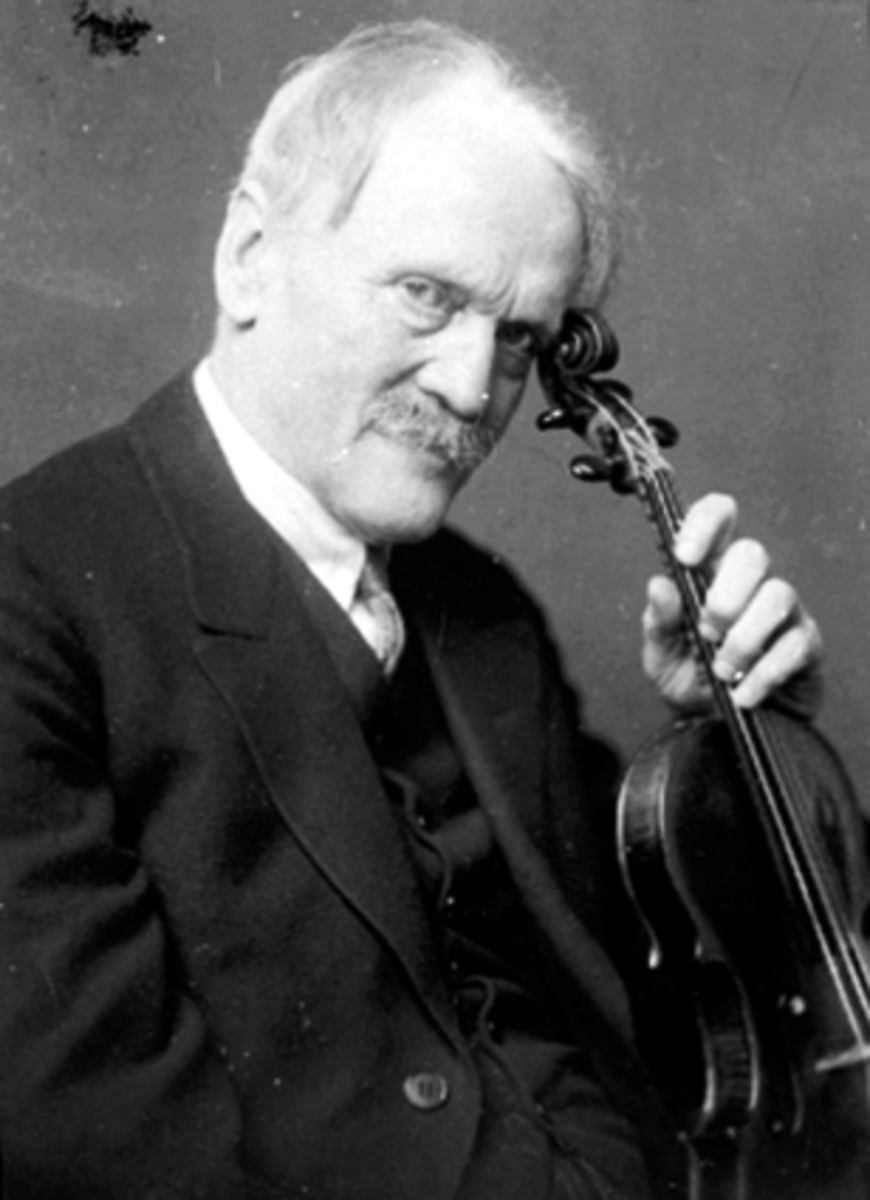 Hamar, musiker, fiolinist Arve Arvesen,