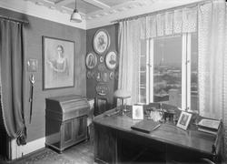 Fra leiligheten til Axel Buch ,  Nyveien / Osloveien 9