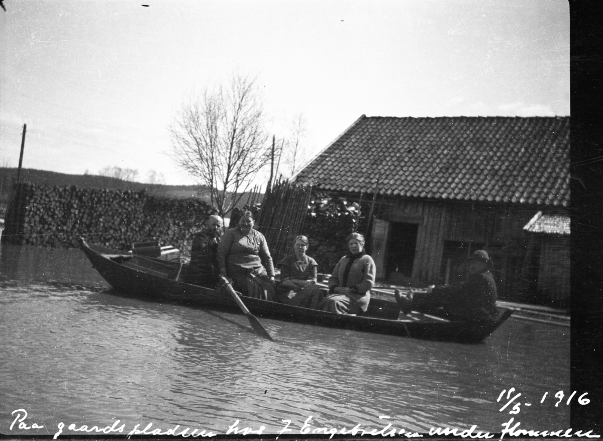 Øksna, flommen 1916