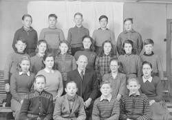 Rørvik Folkeskole - 7. klasse 1949-1950