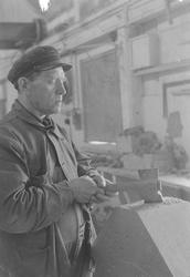 Steinhugger ved Nidarosdomen