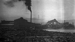 HAMAR JERNSTØPERI, HAM-JERN, FYRKJELE, EKSTERIØR, INDUSTRIRØ