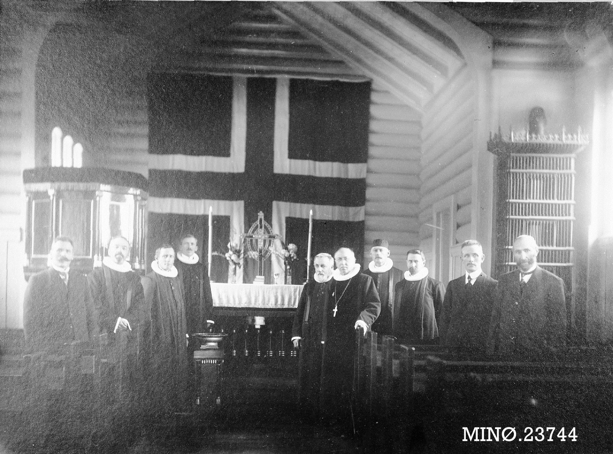 Innvielse av Sjøli kapell, oktober 1914