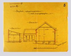 Projecteret nybygning paa tomten matr. no. 14 Apotekergaden 
