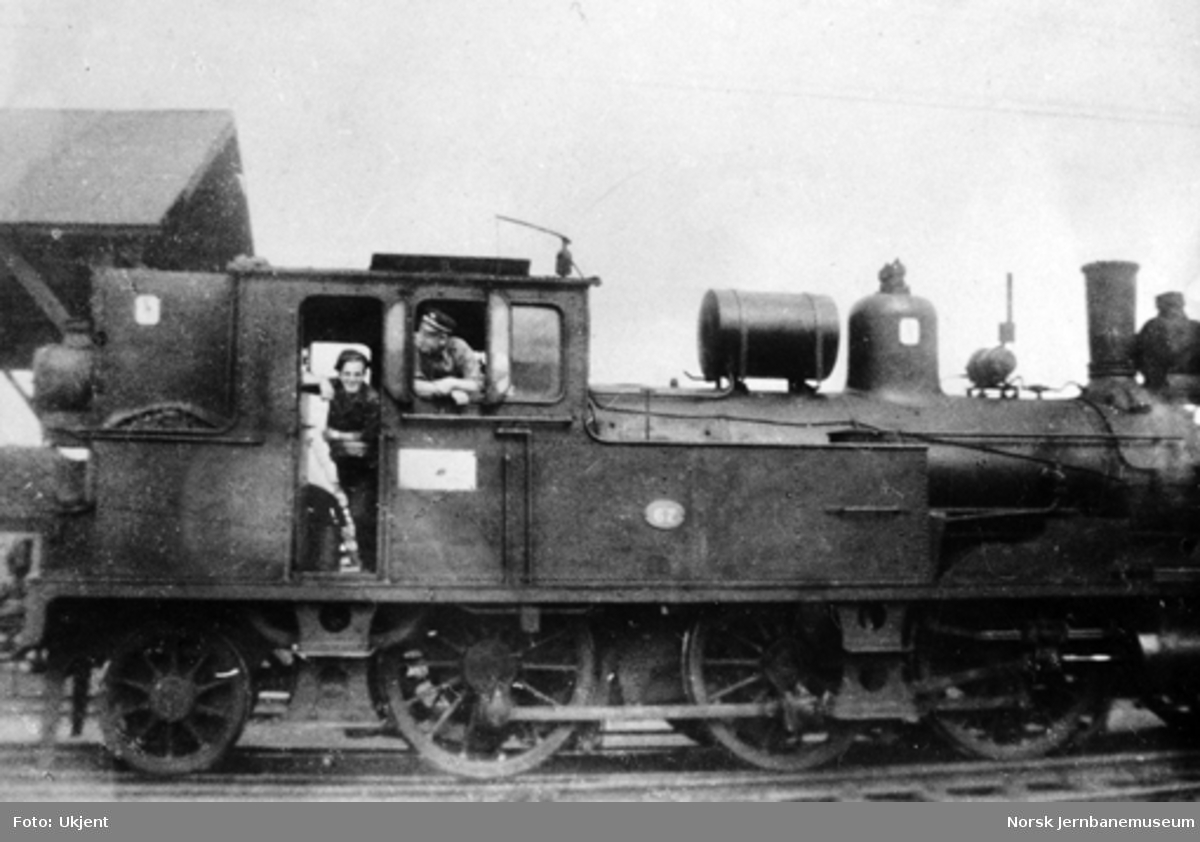 NSB damplokomotiv type 12a nr. 67