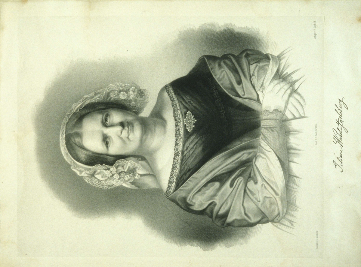 Portrett av grevinne Juliane Wedel Jarlsberg