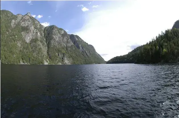 Vannveien over innsjøen Bandak i Tokke.