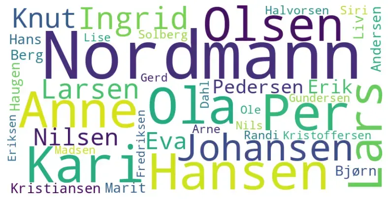 Navnesky fornavn og etternavn